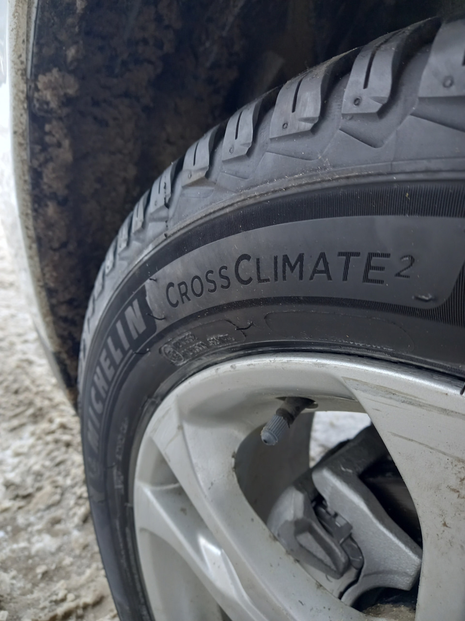 All Season для города: Michelin CrossClimate 2 зимой в Москве