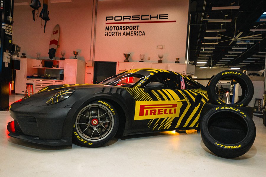 Все участники монокубка Porsche Carrera Cup North America будут соревноваться на шинах Pirelli