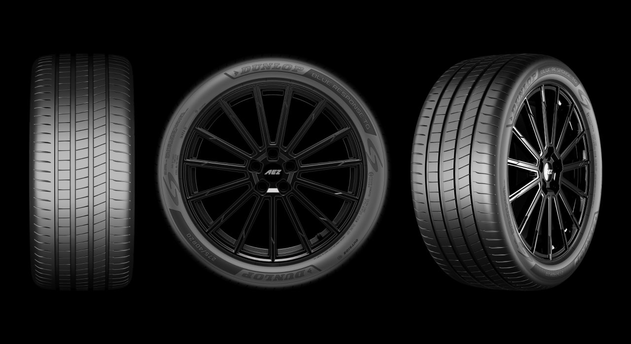 Dunlop представит новые летние шины BLUE RESPONSE TG