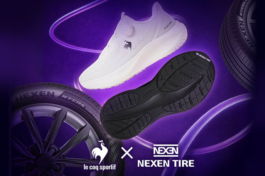 Шинные технологии Nexen нашли применение в новых кроссовках от Le Coq Sportif