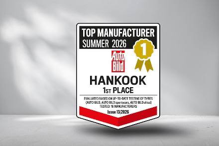 Hankook Tops в рейтинге производителей Auto Bild