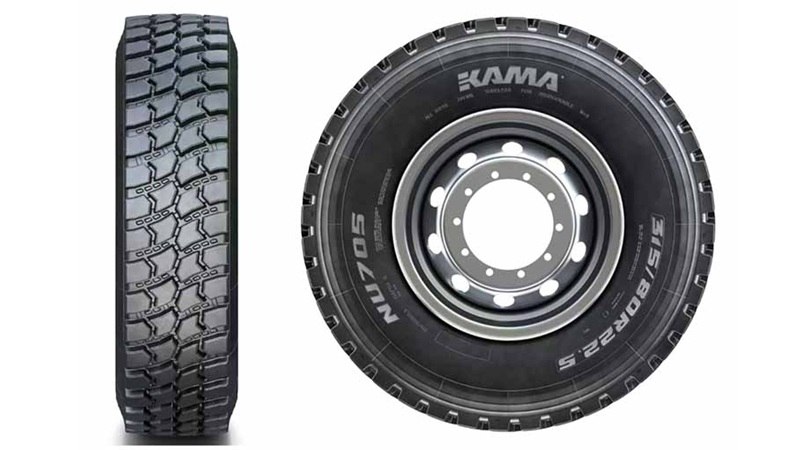 Kama NU 705 новые цельнометаллокордные шины