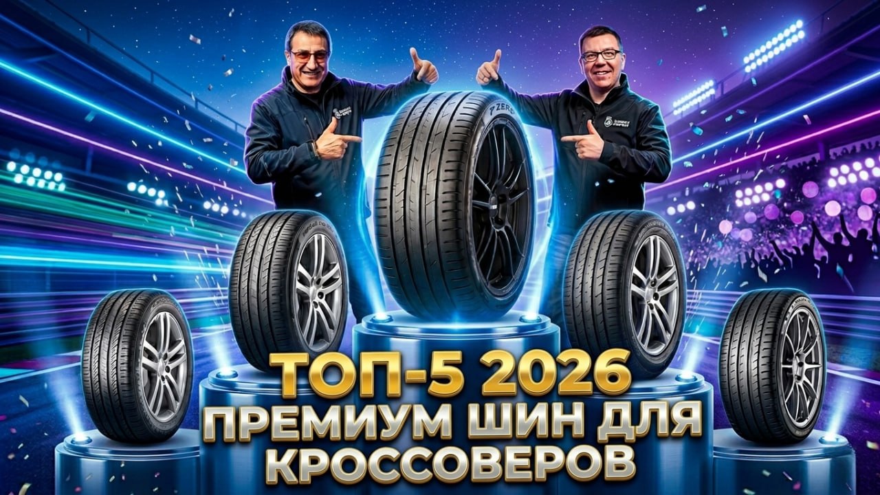ТОП-5 летних ПРЕМИУМ ШИН для кроссоверов и внедорожников