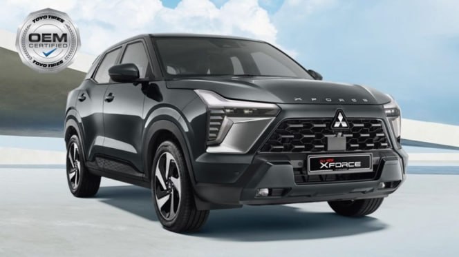 Toyo Tires — эксклюзивный поставщик шин для Mitsubishi Xforce в Малайзии