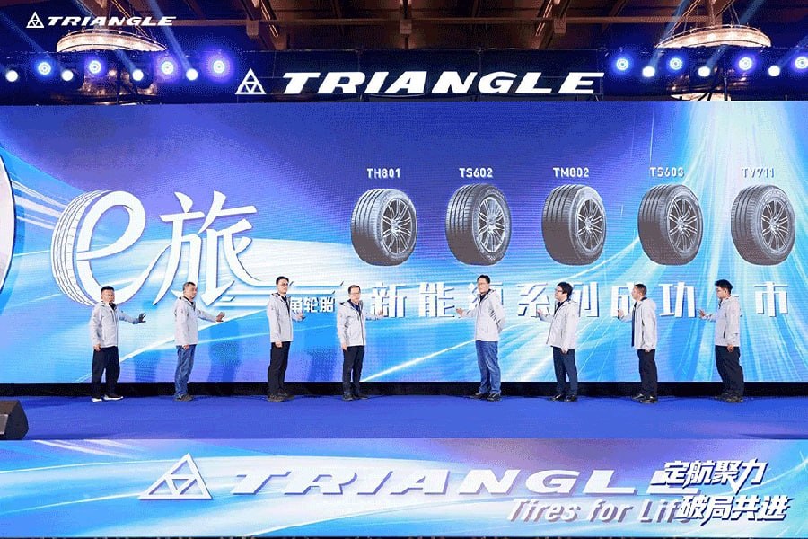 Triangle запускает новую линейку шин для электромобилей